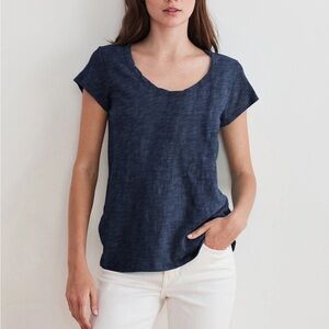 Velvet by Graham & Spencer Kira Tee Women’s XS Blue Bluechip Soft T-Shirt